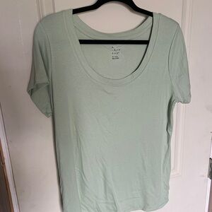 A New Day Light Green Short Sleeve Tee